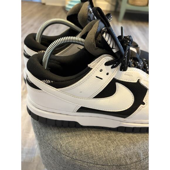 Nike Air Dunk Low Jumbo Reverse Panda White Black DV0821-002 Men\'s Size 8 main image 13